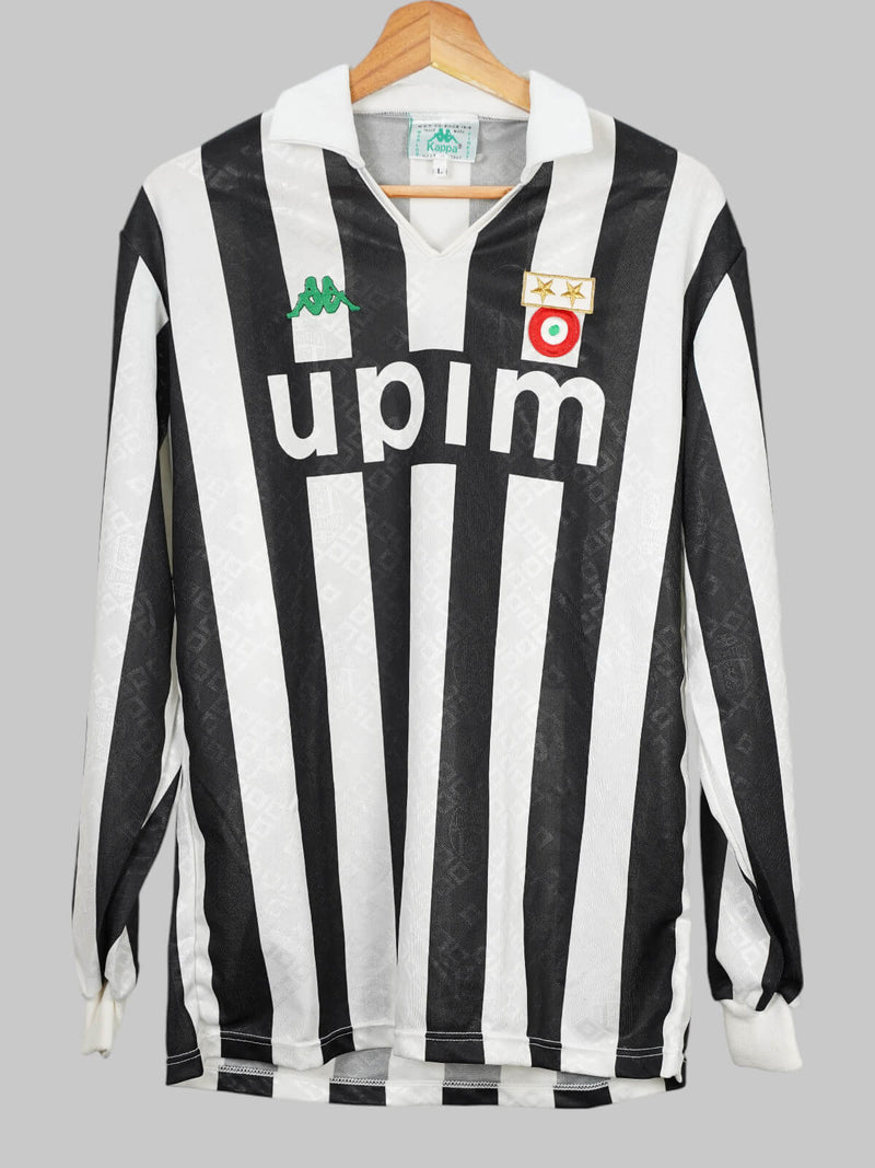Juventus Home Shirt L/S 1990/91 (L)