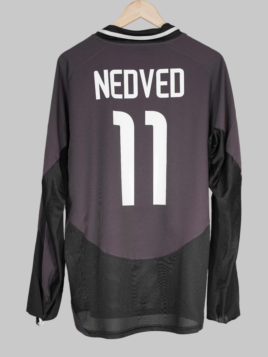 Juventus Third Shirt L/S 2003/4 Nedved 11 BNWT (L)