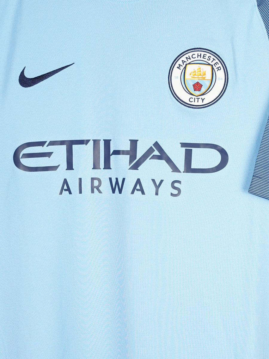 2016/17 Manchester City Kun Agüero #10 Home Shirt (L)