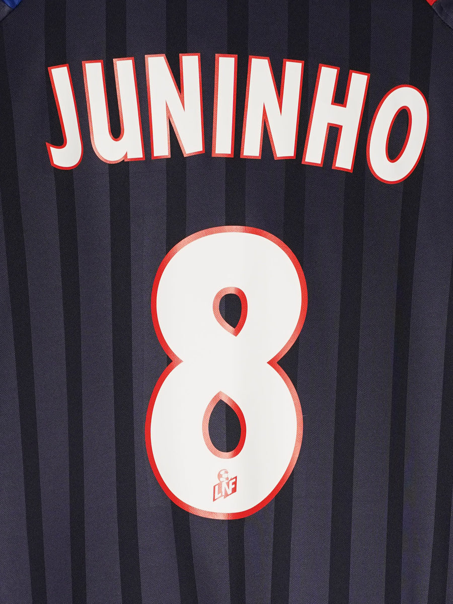 2002/3 Lyon Juninho #8 Away Shirt (L)