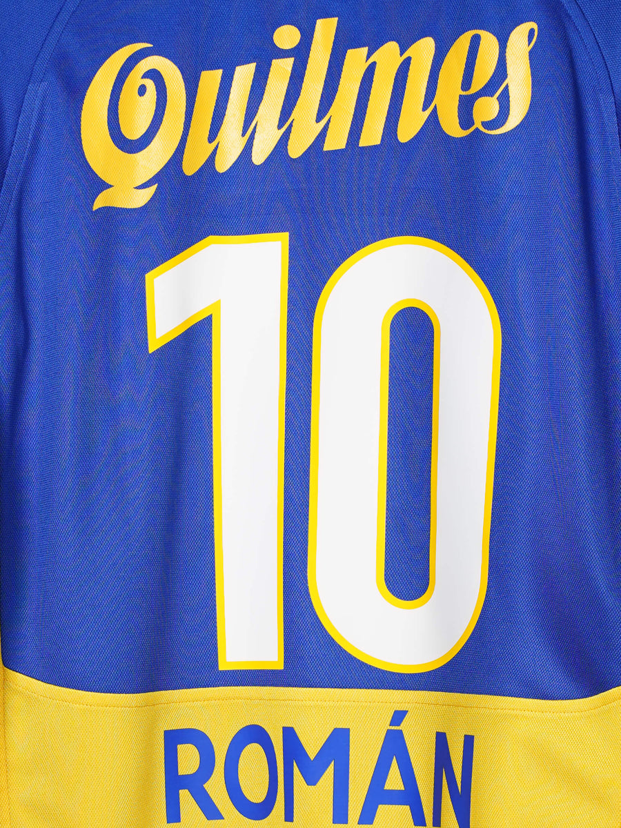2001/2 Boca Juniors Roman #10 Home Shirt (L)