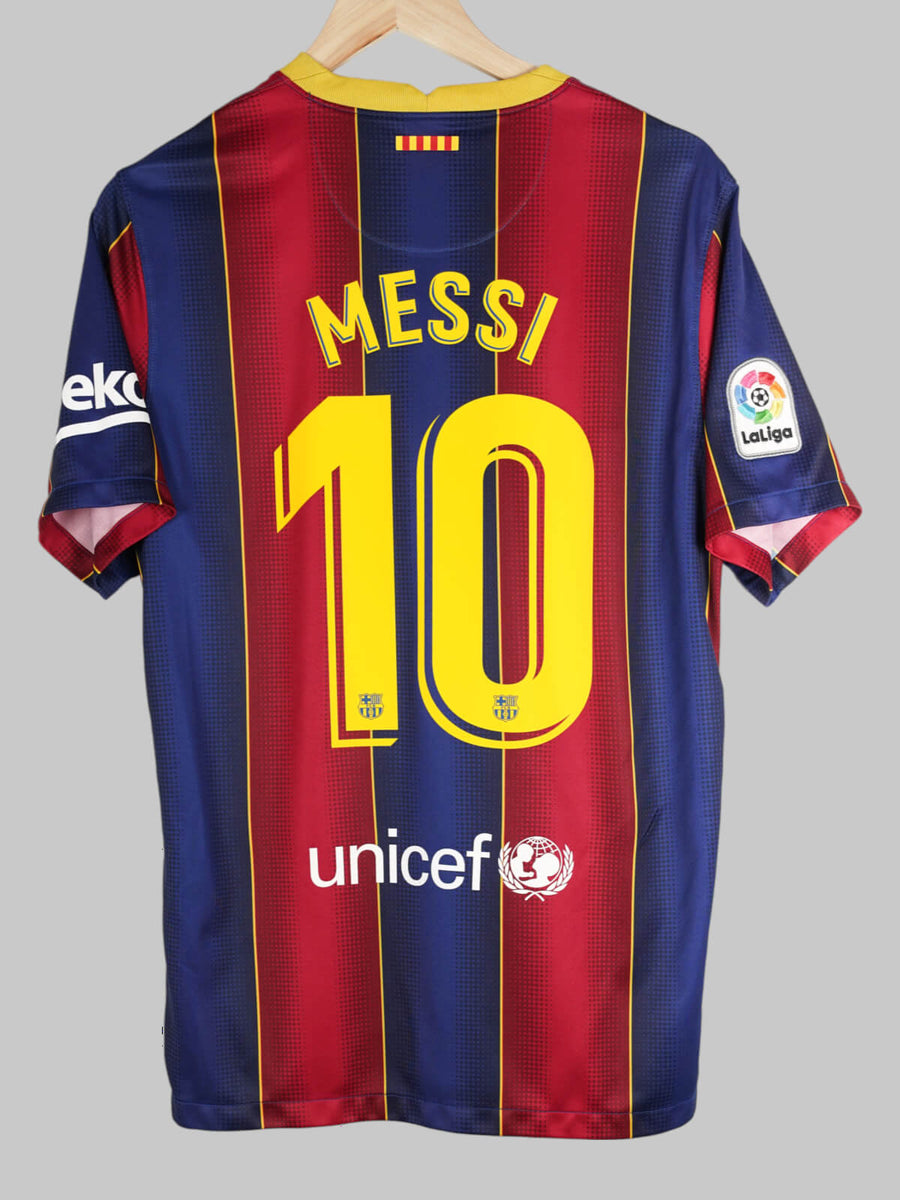 2020/21 Barcelona Messi #10 Home Shirt (L)