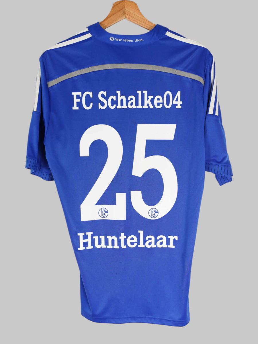 2014/15 Schalke 04 Huntelaar #25 Home Shirt (M)