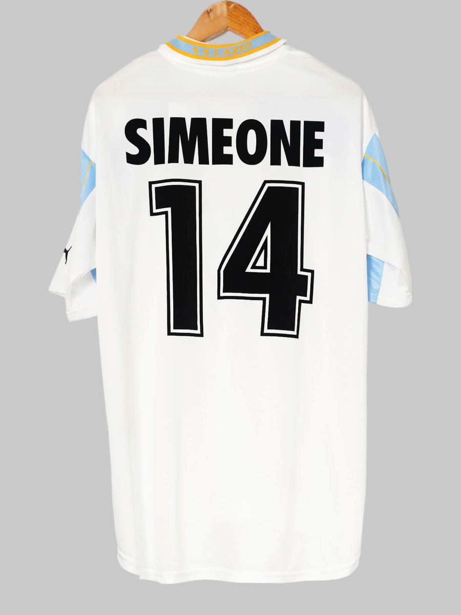 Lazio Centenary Centenary Home Shirt 1999/00 Simeone 14 (XL)