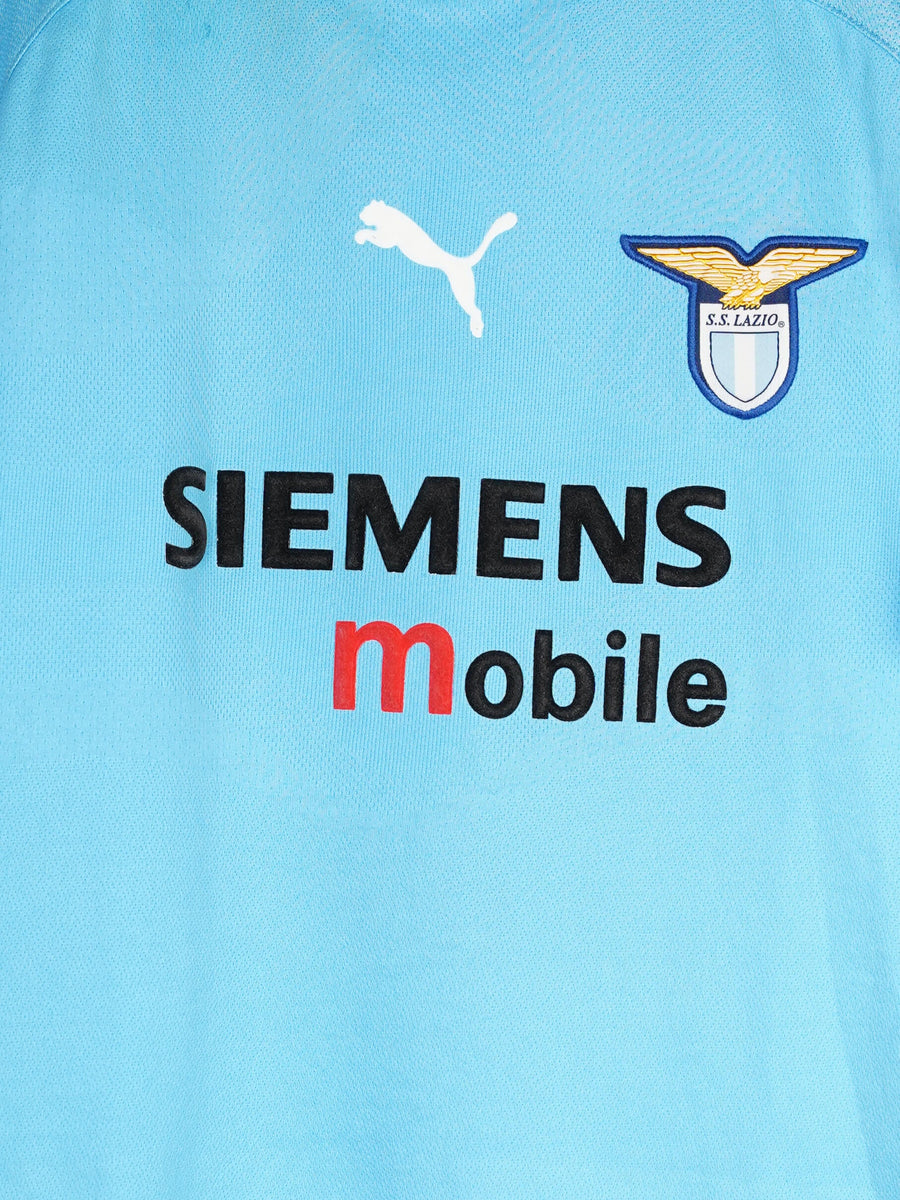 Lazio Home Shirt 2002/3 Fiore 9 (M)