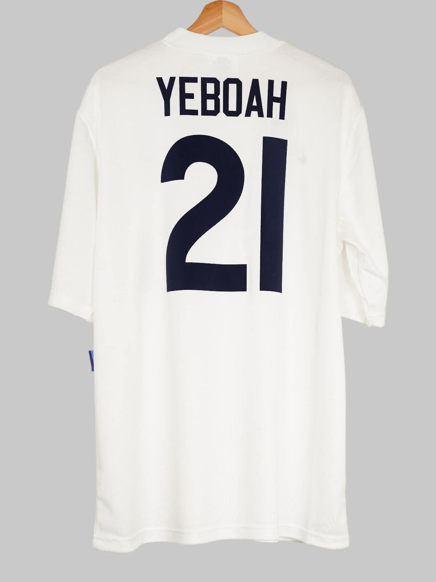 Leeds United Home Shirt 1995/96 Yeboah 21 (L)