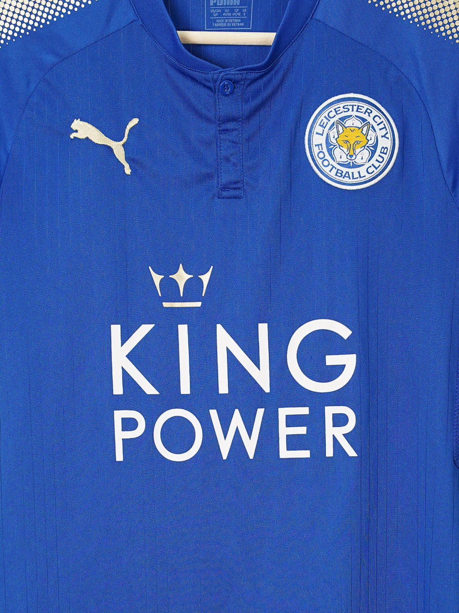 Leicester City 2017/18 Home Shirt (S)