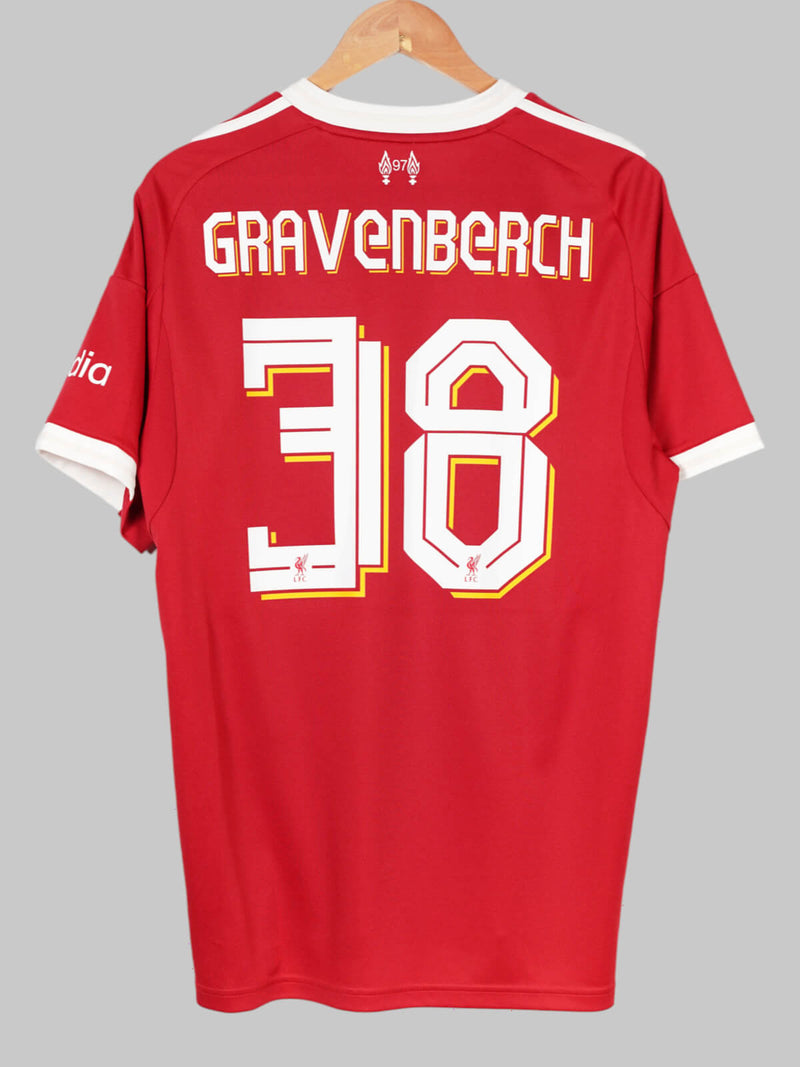 2025/26 Liverpool Gravenberch #38 Home Shirt (L)