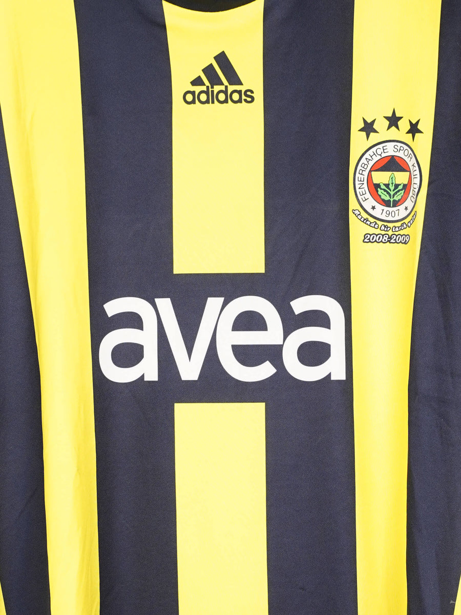 2008/9 Fenerbahce R.Carlos #3 Home Shirt (XL)