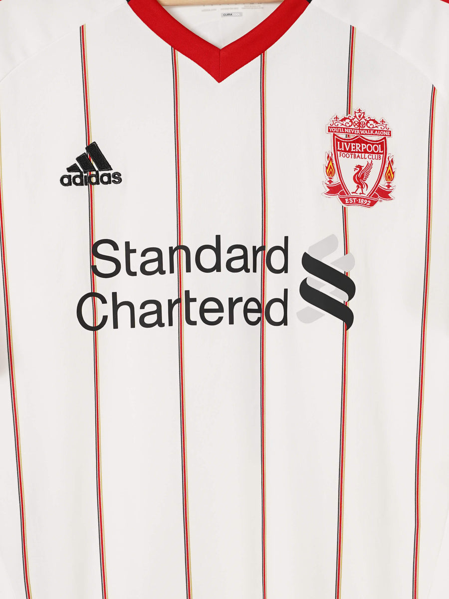 Liverpool Away Shirt 2010/11 Suarez 7 (L)