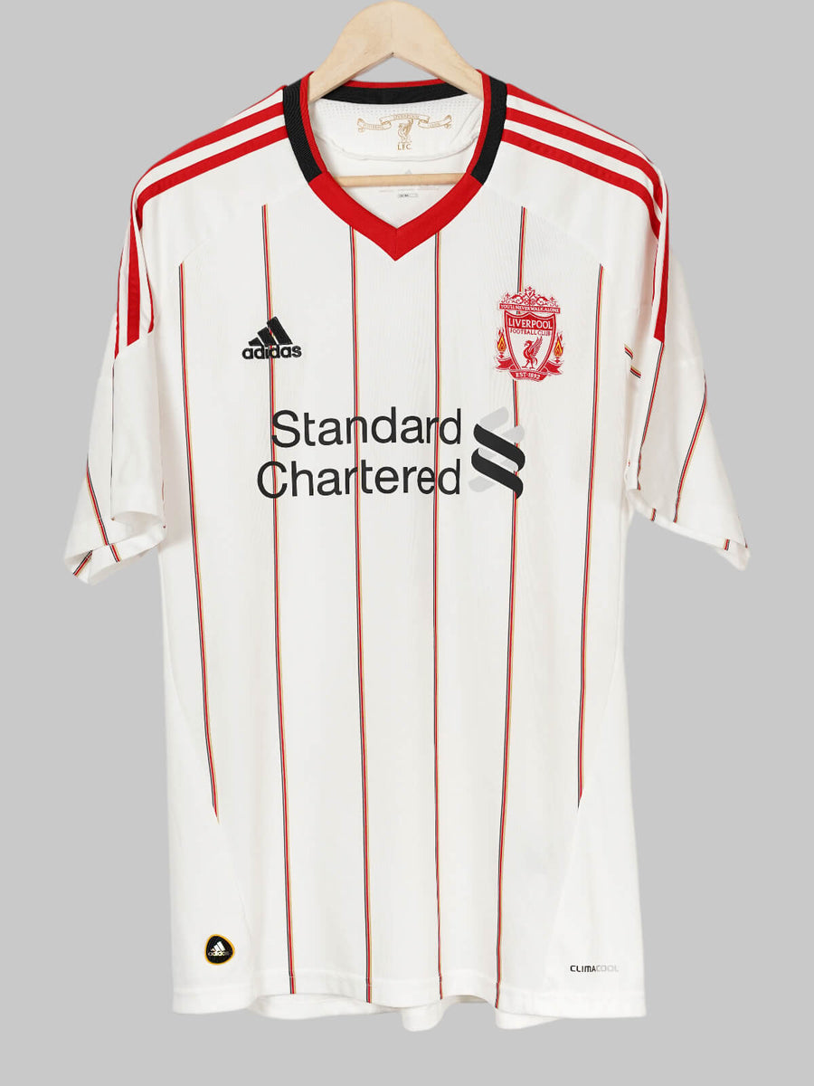 Liverpool Away Shirt 2010/11 Suarez 7 (L)