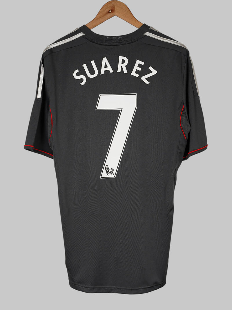 Liverpool Away Shirt 2011/12 Suarez 7 (L)