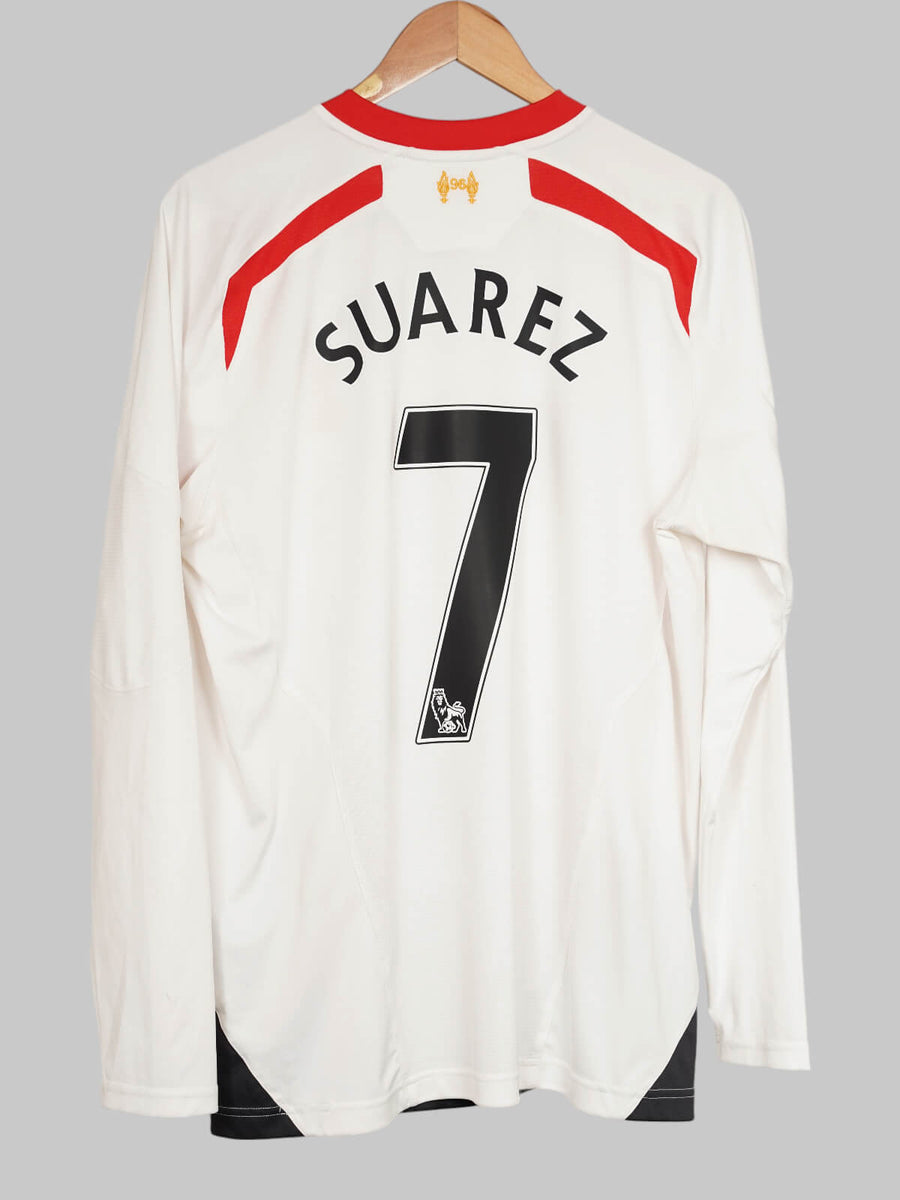 Liverpool Away Shirt L/S 2013/14 Suarez 7 (L)