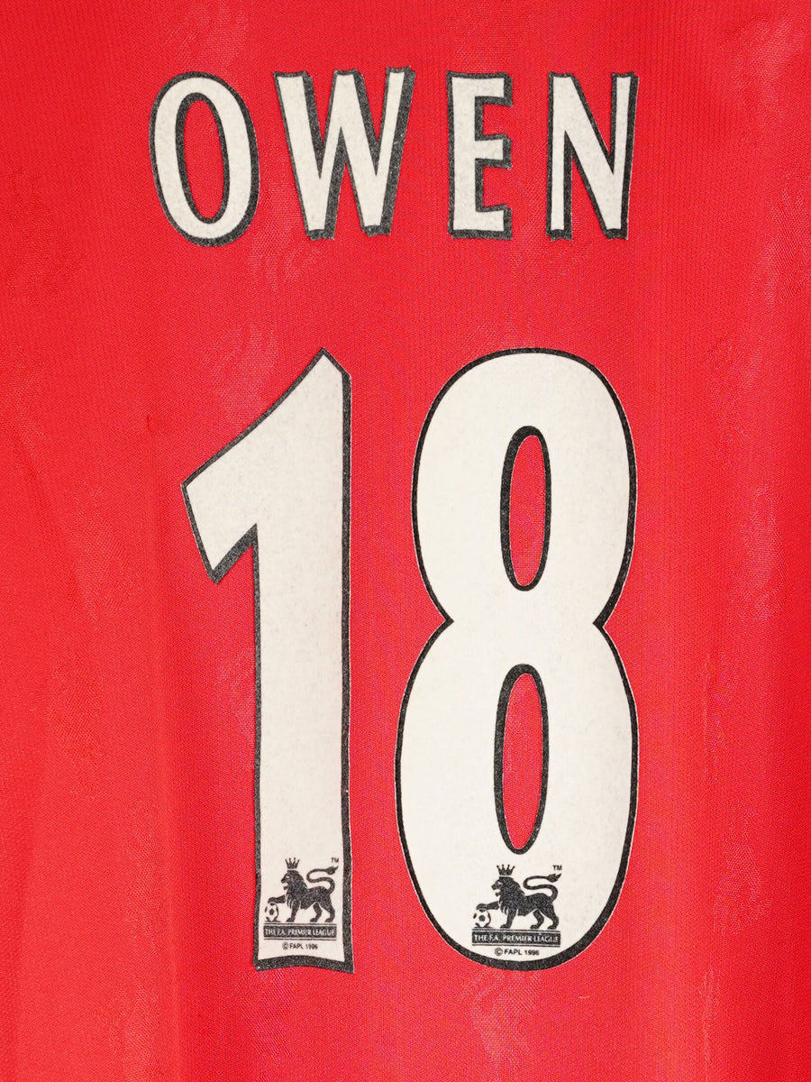 Liverpool Home Shirt 1997/98 Owen 18 (M)