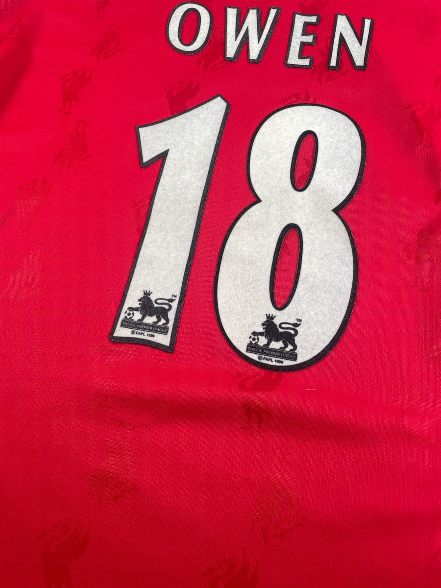Liverpool Home Shirt 1997/98 Owen 18 (M)