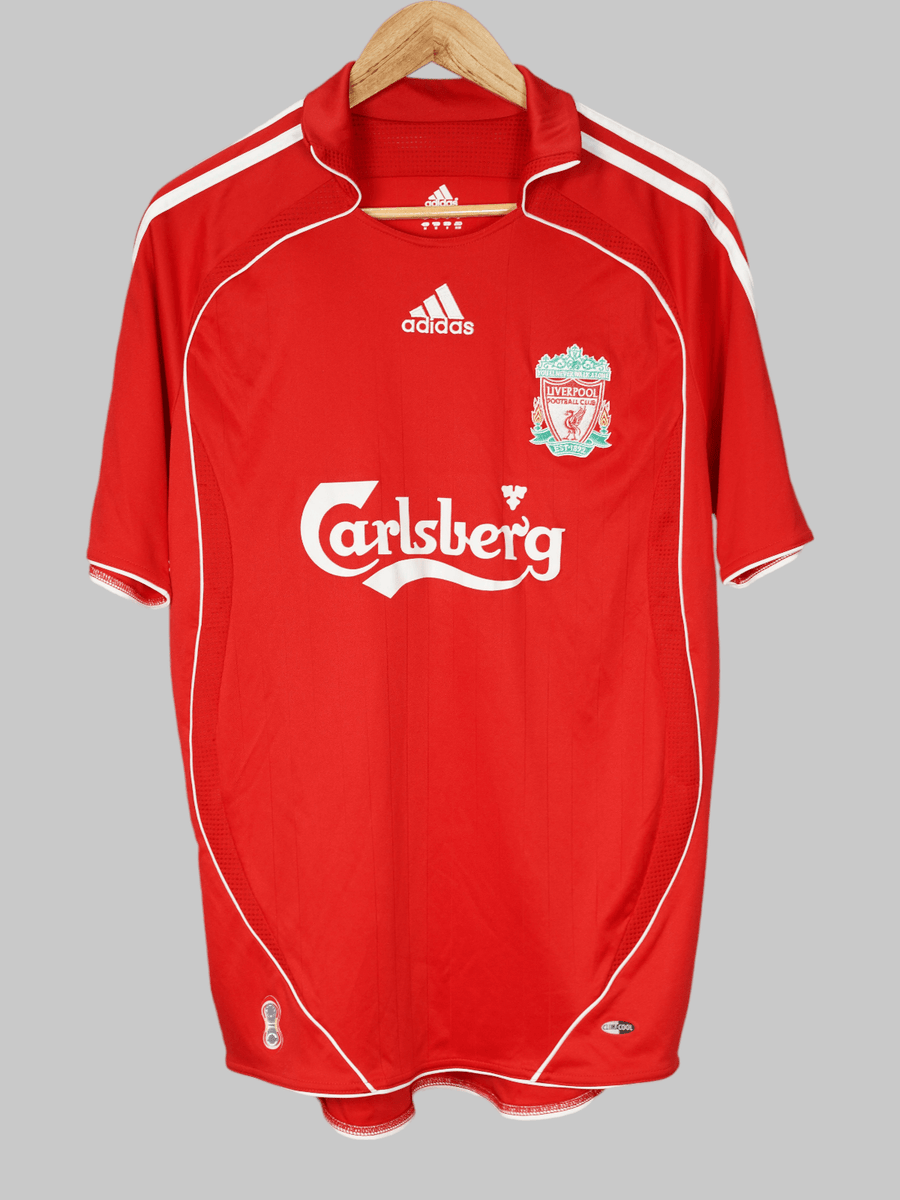 Liverpool Home Shirt 2007/8 (M) Gerrard 8