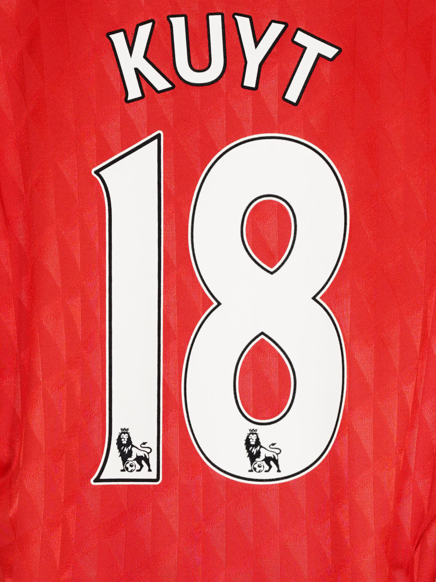 Liverpool Home Shirt 2010 - 12 Kuyt 18 (L)