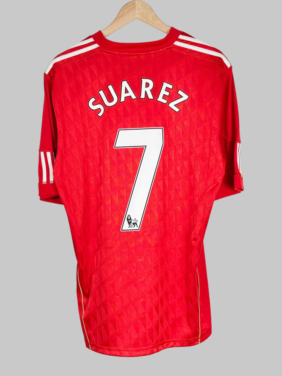 Liverpool Home Shirt 2010/12 Suarez 7 (L)