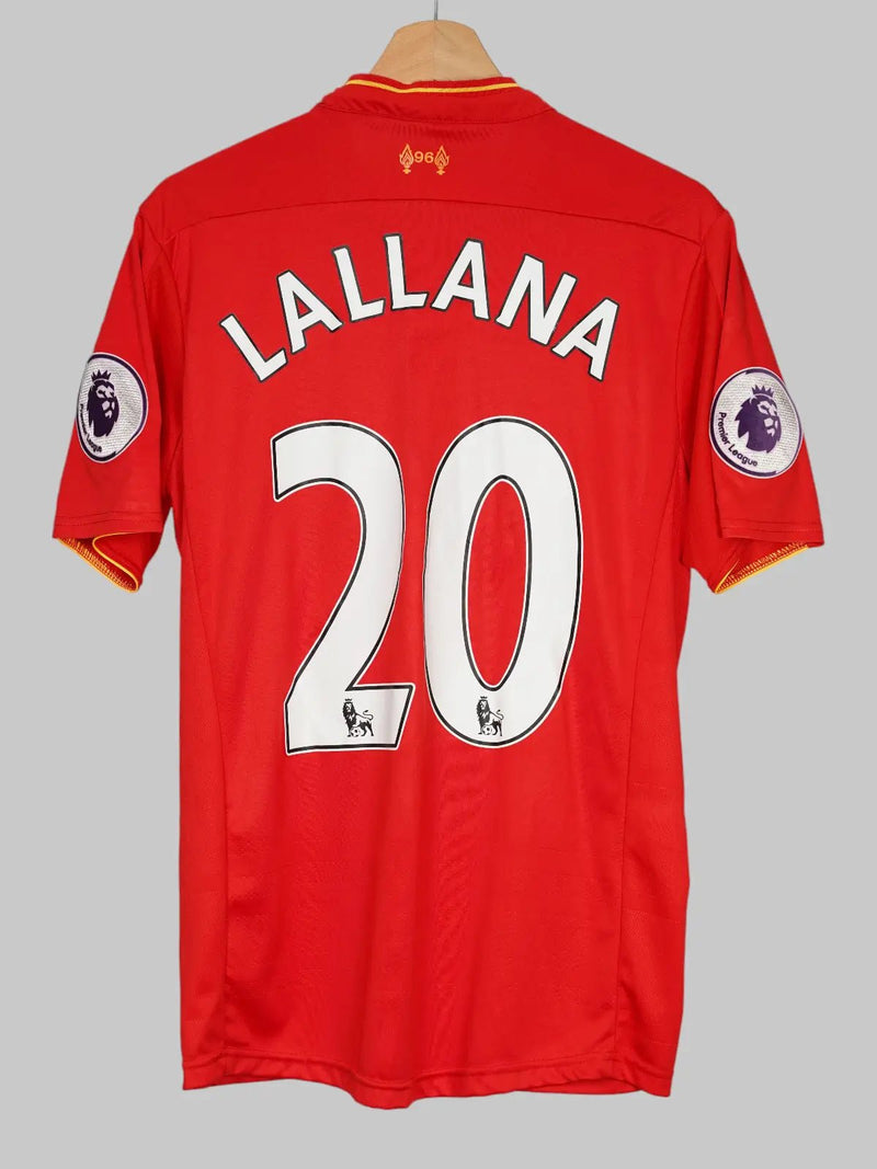 Liverpool Home Shirt 2016/17 Lallana 20 (M)