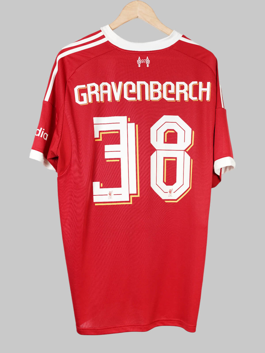 Liverpool Home Shirt 2025/26 Gravenberch 38 (XL)