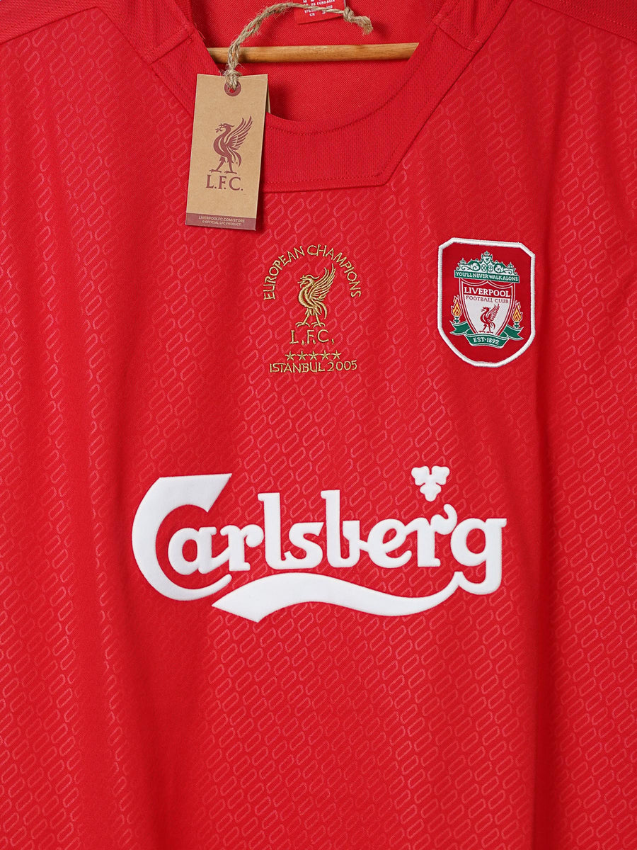 Liverpool Retro European Champions Shirt 2005/6 BNWT (M)