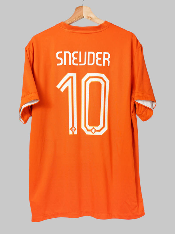 2014/15 Netherlands Sneijder #10 Home Shirt (XL) Nike