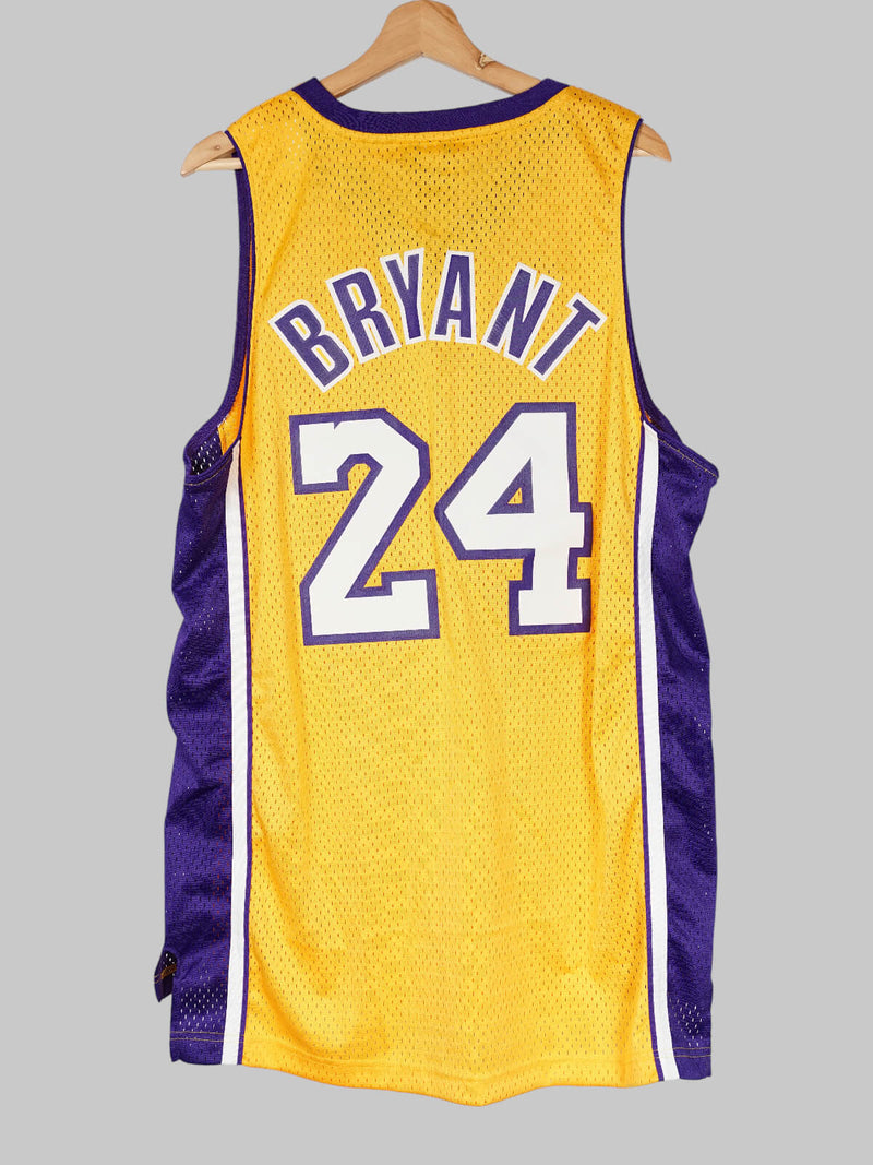 Los Angeles Lakers Swingman Basketball Home Jersey 2006-10 Bryant 24 BNWT (M)