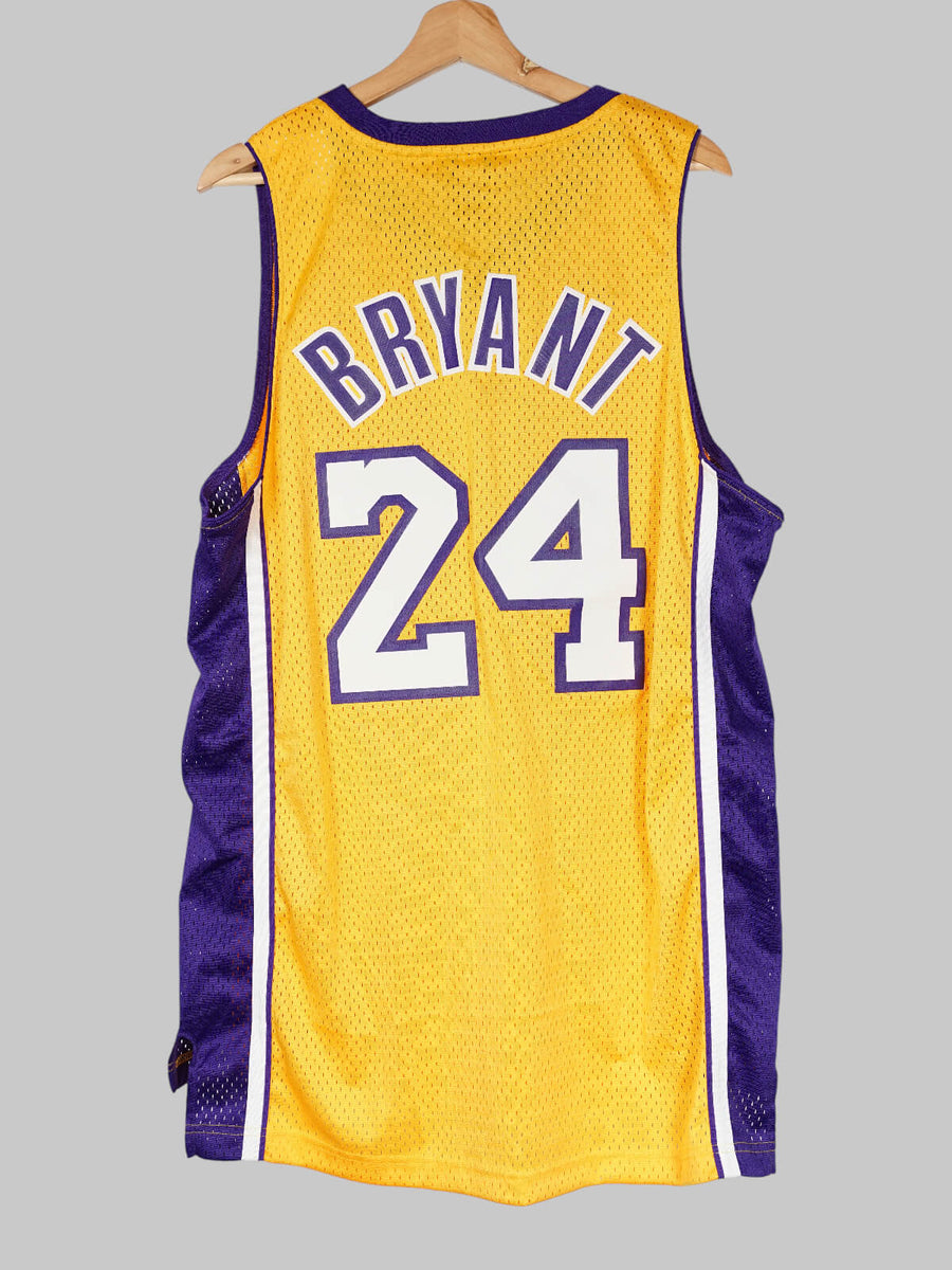 Los Angeles Lakers Swingman Basketball Home Jersey 2006-10 Bryant 24 BNWT (M)