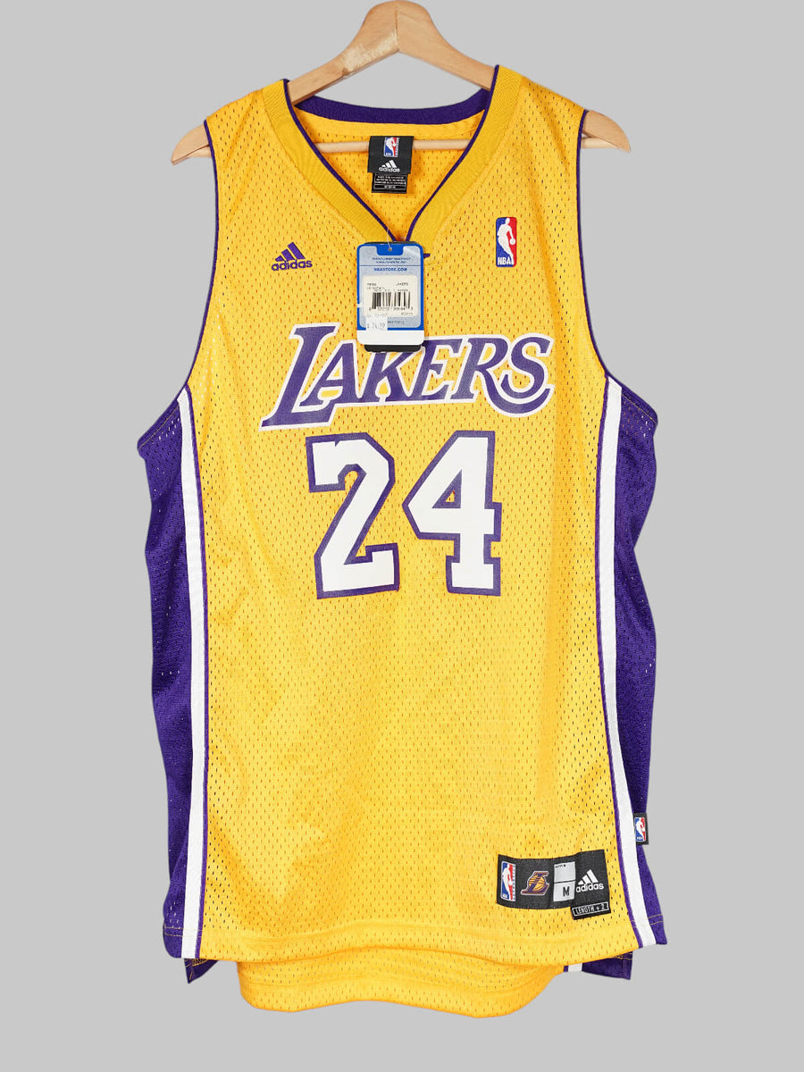 Los Angeles Lakers Swingman Basketball Home Jersey 2006-10 Bryant 24 BNWT (M)