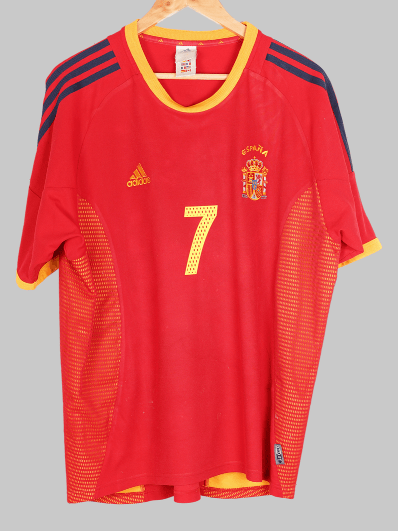 2002/3 Spain Raul #7 Home Shirt (L)