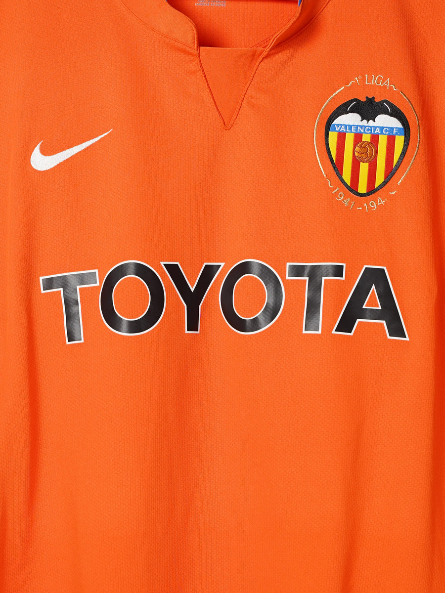 2007/8 Valencia David Villa #7 Away Shirt (XL)
