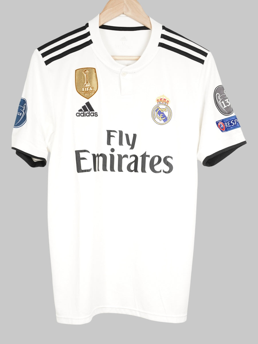 2018/19 Real Madrid Ramos #4 Home Shirt (M)