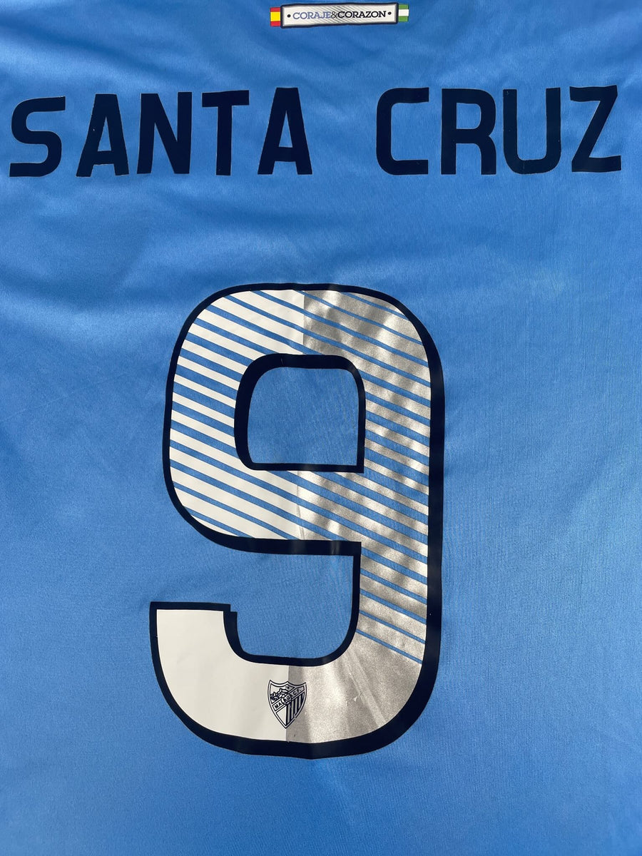 Malaga Home Shirt 2013/14 Santa Cruz 9 (L)