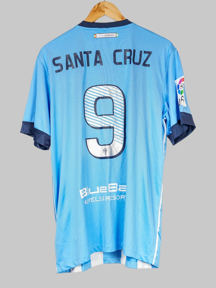 Malaga Home Shirt 2013/14 Santa Cruz 9 (L)