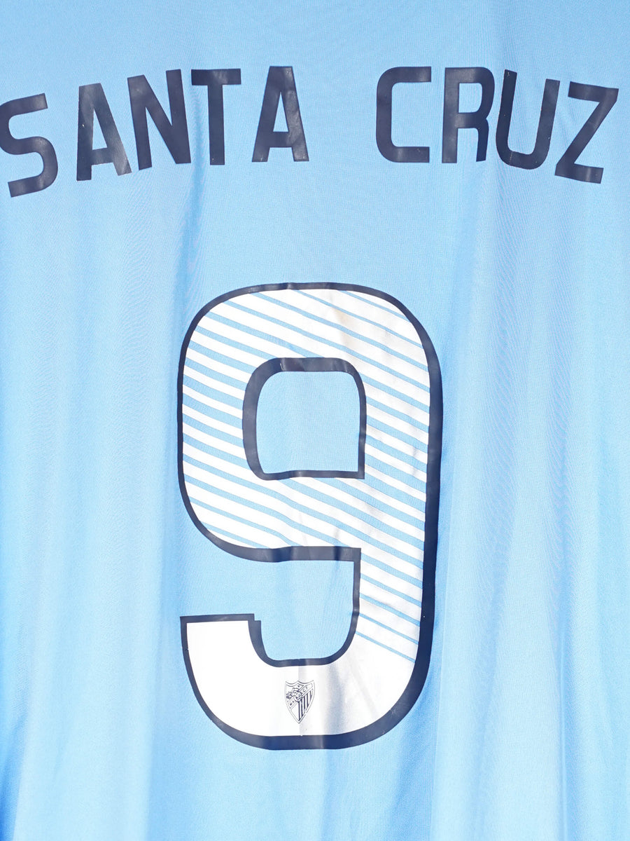 Malaga Home Shirt 2013/14 Santa Cruz 9 (L)