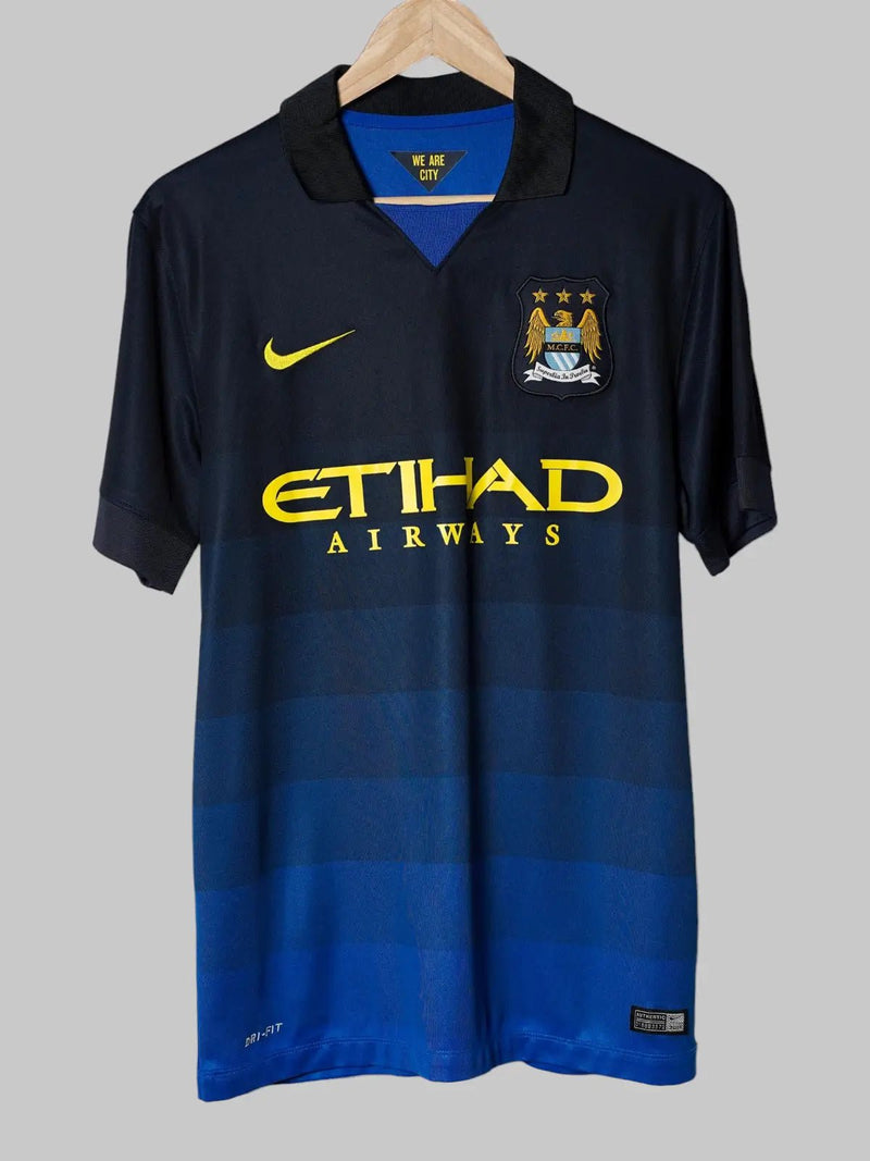 Manchester City Away Shirt 2014/15 Aguero 16 (M)