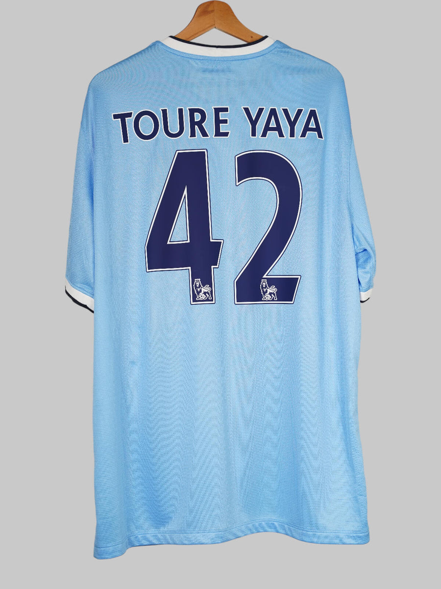 Manchester City Home Shirt 2013/14 BNWT Yaya Toure 42 (XXL)