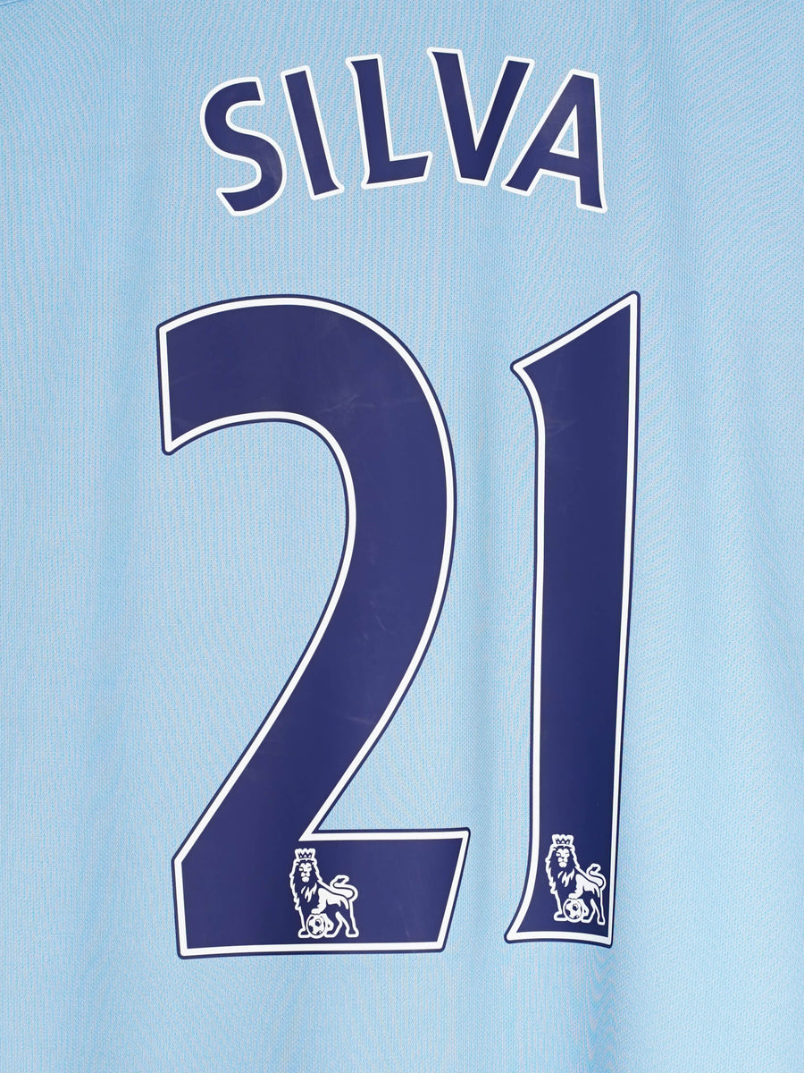 Manchester City Home Shirt 2015/16 Silva 21 (XL)
