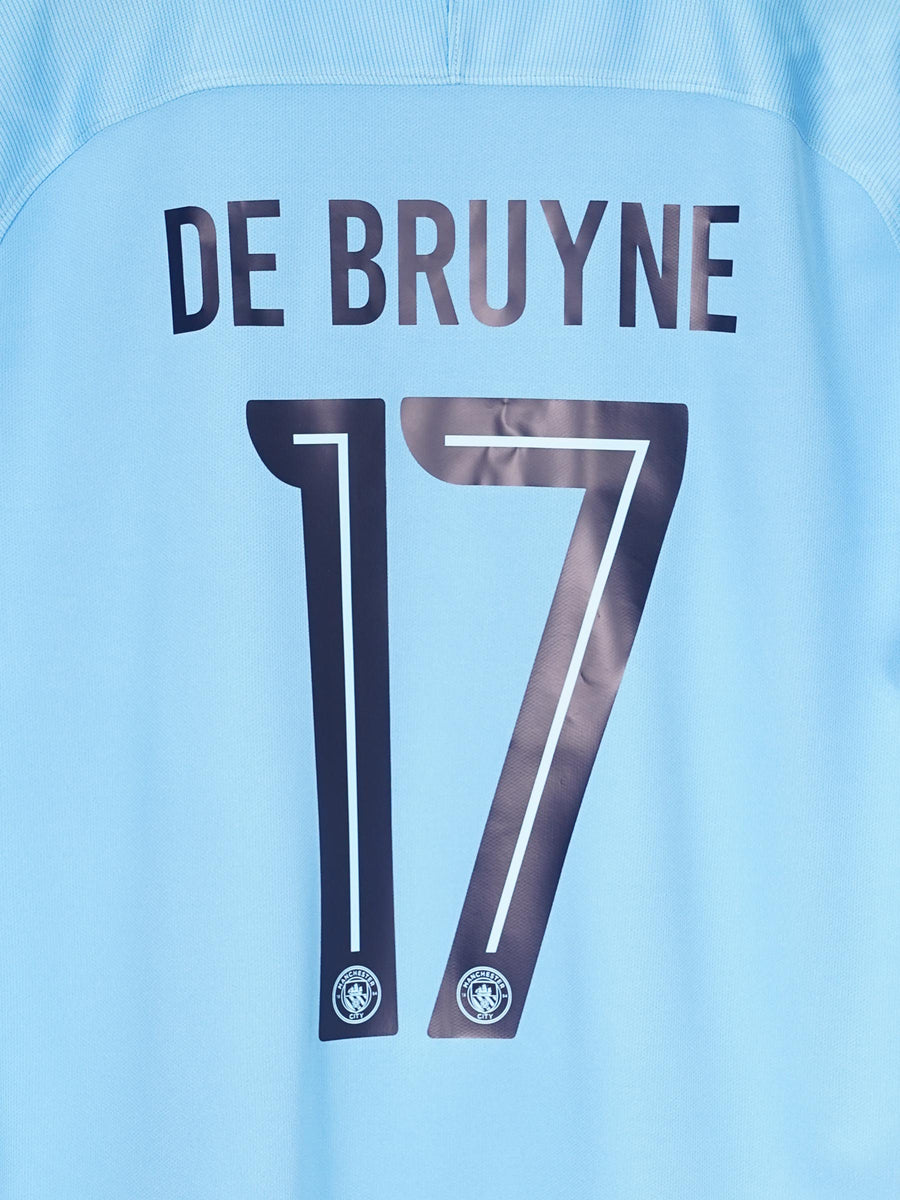 Manchester City Home Shirt 2017/18 De Bruyne 17 (L)