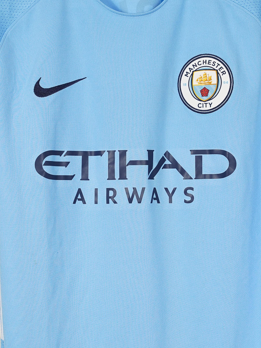 Manchester City Home Shirt 2017/18 Sterling 7 (L)