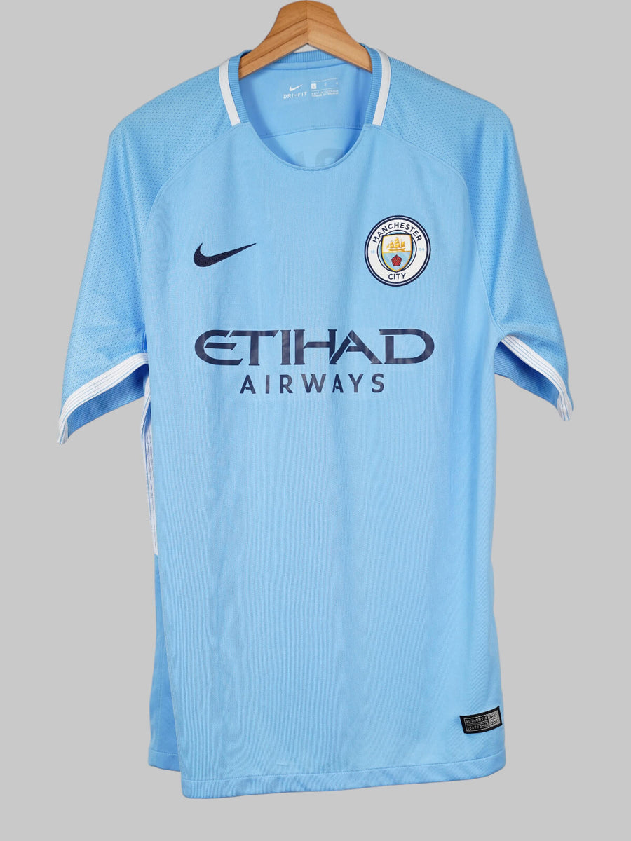 Manchester City Home Shirt 2017/18 Sterling 7 (L)
