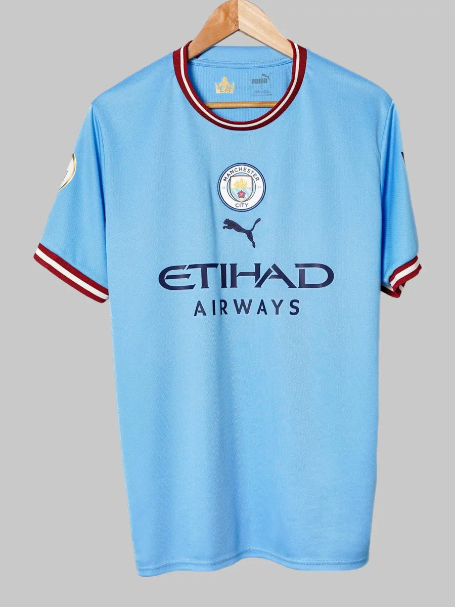 Manchester City Home Shirt 2022/23 Haaland 9 (L)