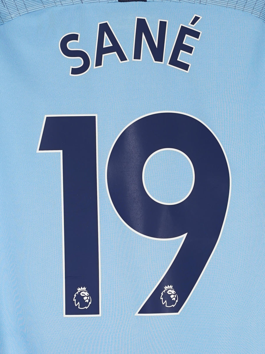 Manchester City Home Shirt L/S 2018/19 Sané 19 (M)