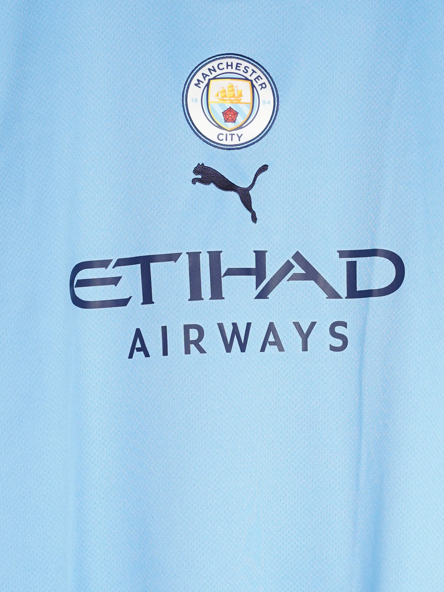 Manchester City Home Shirt L/S 2022/23 Haaland 9 (L)