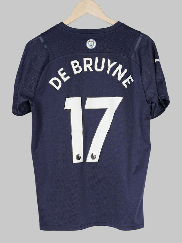 Maillot Troisième Manchester City 2021/22 de Bruyne #17 (M)