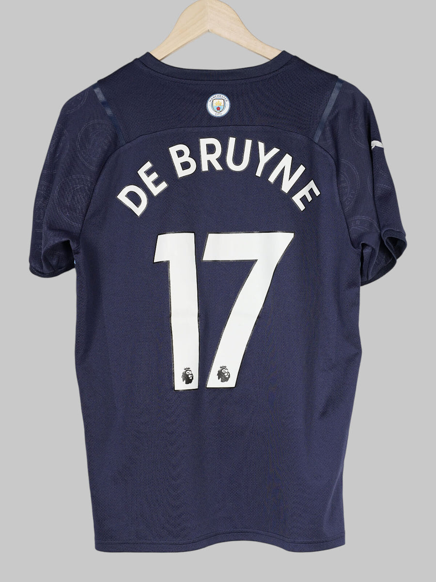 Manchester City Third Shirt 2021/22 de Bruyne 17 (M)
