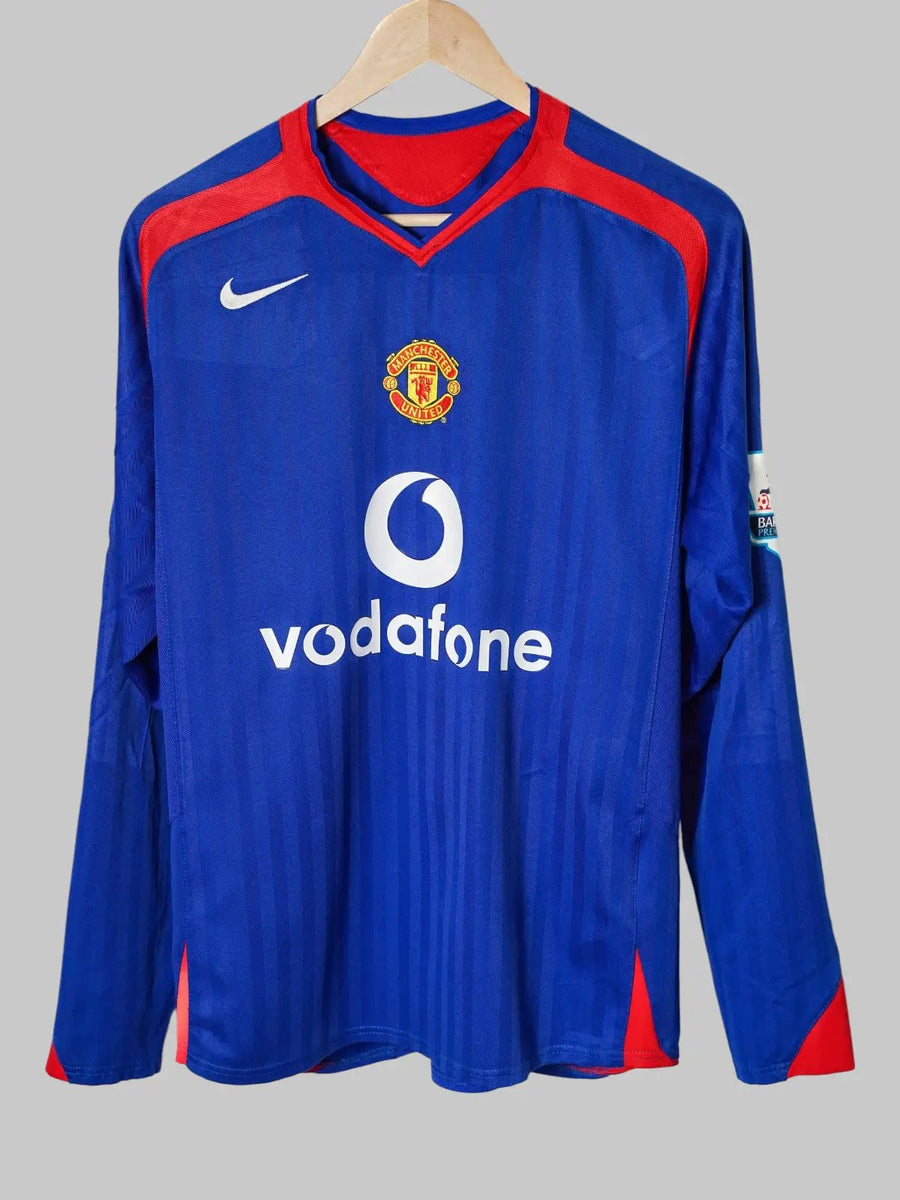 Manchester United Away Shirt L/S 2005/6 Ronaldo 7 (S)