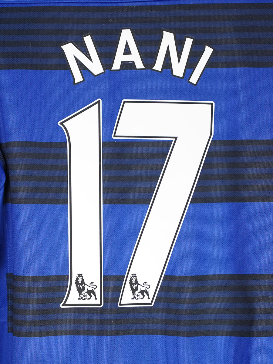 Manchester United Away Shirt L/S 2011/12 Nani 17 (M)