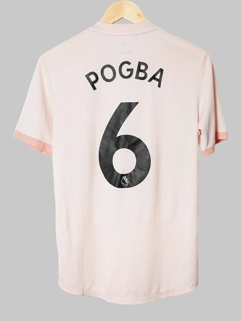Manchester United Away Shirt Player Issue Pogba 6 2018/19 (S)