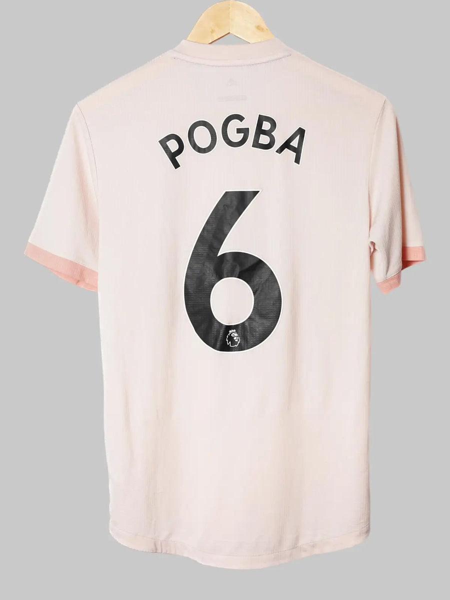 Manchester United Away Shirt Player Issue Pogba 6 2018/19 (S)